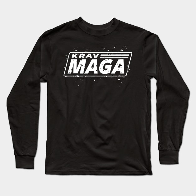 KRAV MAGA - ISRAELI SELF DEFENSE Long Sleeve T-Shirt by Tshirt Samurai